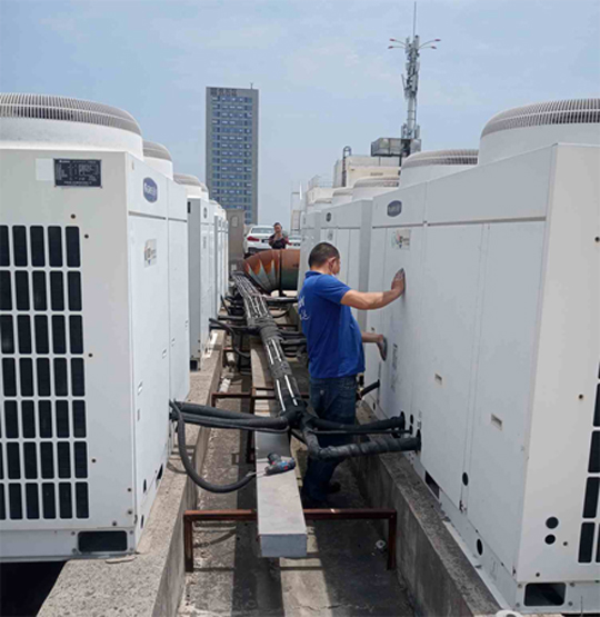 岫岩中央空调制热和不制冷系统维修方法